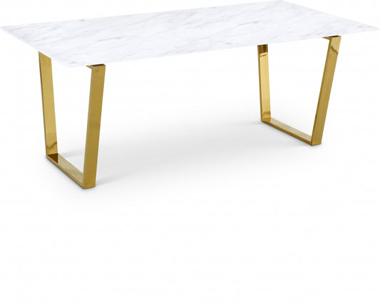 Cameron Gold Dining Table