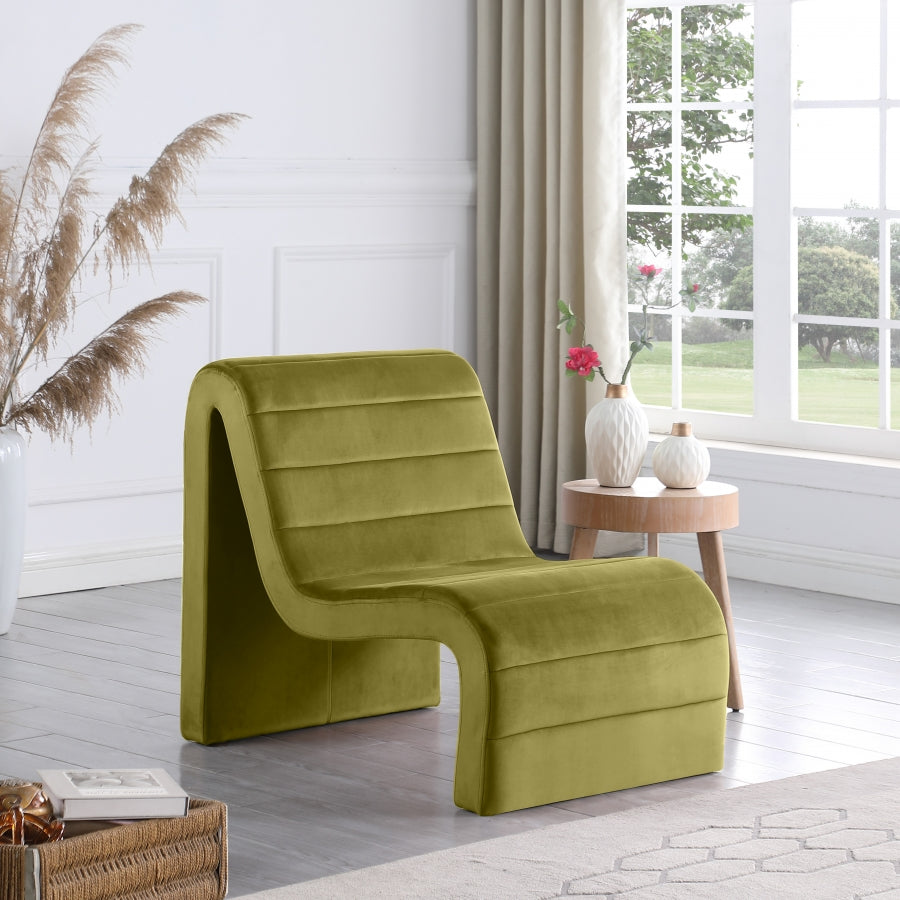 Ivy Velvet Accent Chair