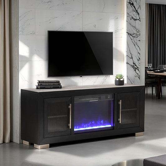 Ashbourne - 60" TV Stand w/ Fire Place