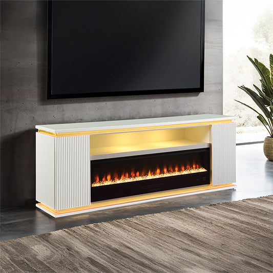 Medea - 71" TV Stand w/ Electric Fire Place