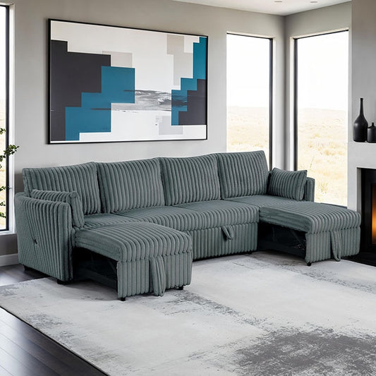 Denholme - U-Sectional w/ Pull Out
