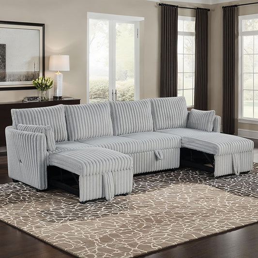 Denholme - U-Sectional w/ Pull Out