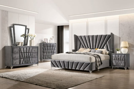 Carissa - 4 Pc Queen Bedroom Set