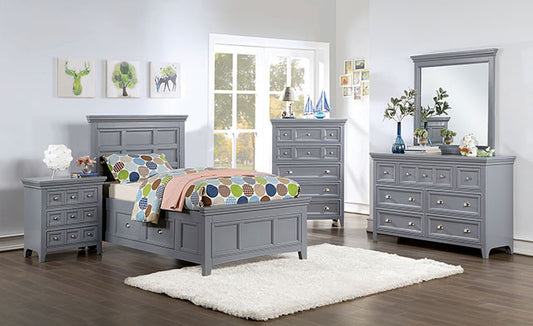 Castlile - 4 Pc Twin Bedroom Set