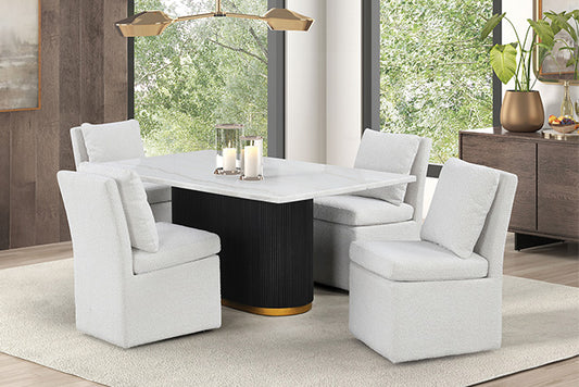 Morges - 5 Pc Dining Table Set