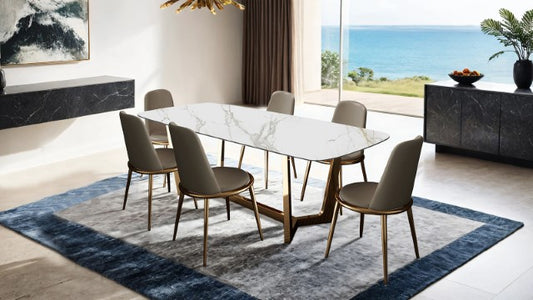 Norelli - 7 Pc Dining Table Set