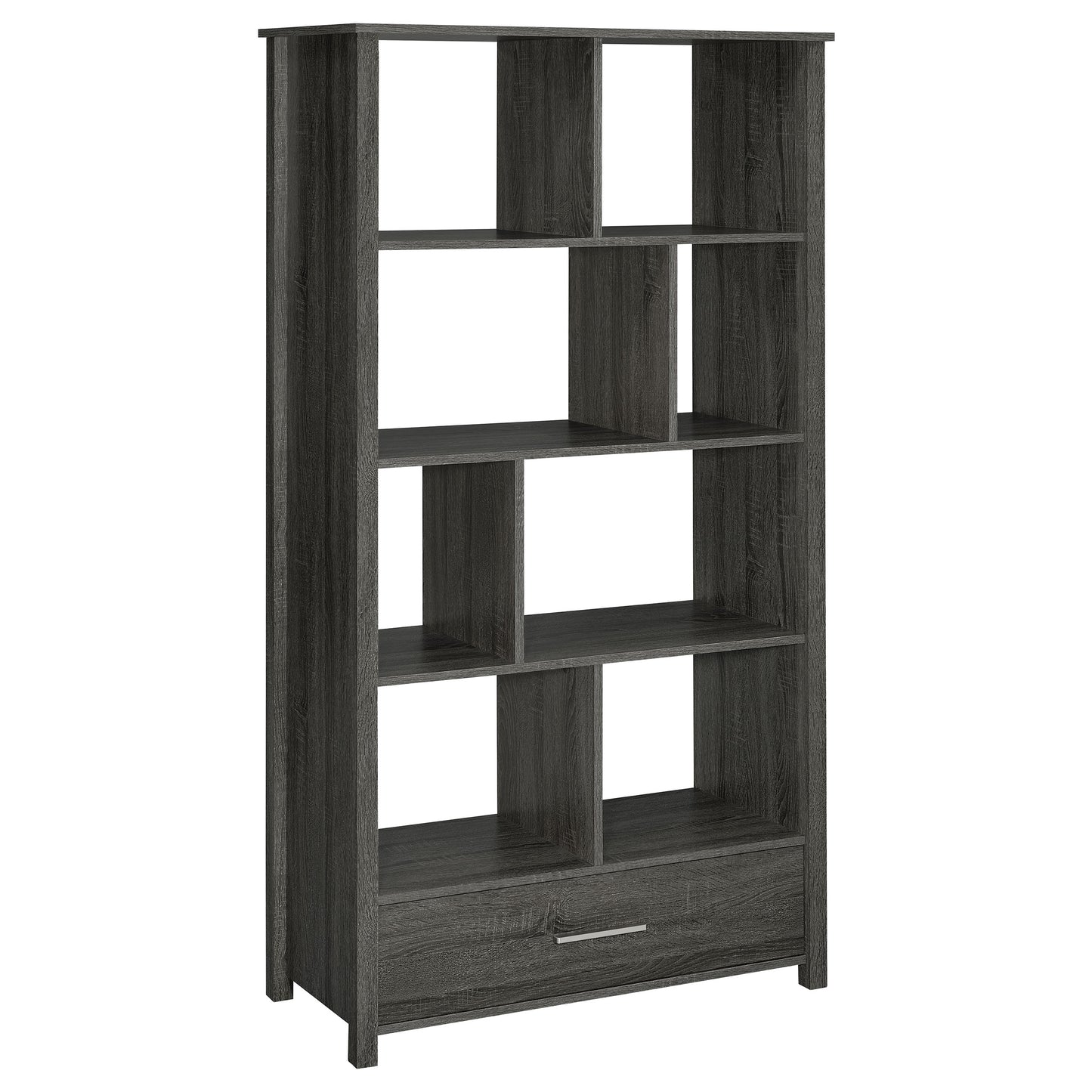 Dylan Rectangular 8-shelf Bookcase