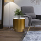 Gold Presley End Table