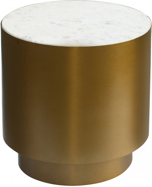 Gold Presley End Table
