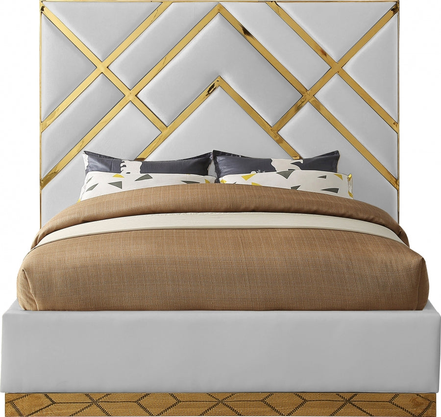 Vector Vegan Leather Queen Bed