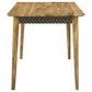 Partridge 7-piece Counter Dining Set Sheesham and Camel