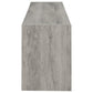 Burke 2-door Engineered Wood 71-inch TV Stand Grey Driftwood