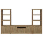 Tabby 4-door Engineered Wood 60-inch TV Stand Mango
