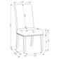 Florence 5-piece Round Dining Table Set Rustic Honey