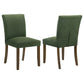 Paxton Upholstered Dining Side Chair Green (Set of 2)