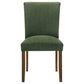 Paxton Upholstered Dining Side Chair Green (Set of 2)