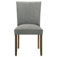 Paxton Upholstered Dining Side Chair Grey (Set of 2)