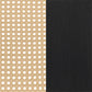 Lanewood Open Cane Webbing Metal Eastern King Bed Black