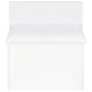Danbury 3-drawer Makeup Vanity & Stool Set White High Gloss