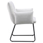 Ackland Upholstered Dining Arm Chair Light Grey (Set of 2)