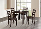 Lubbock - 5 Pc. Dining Table Set