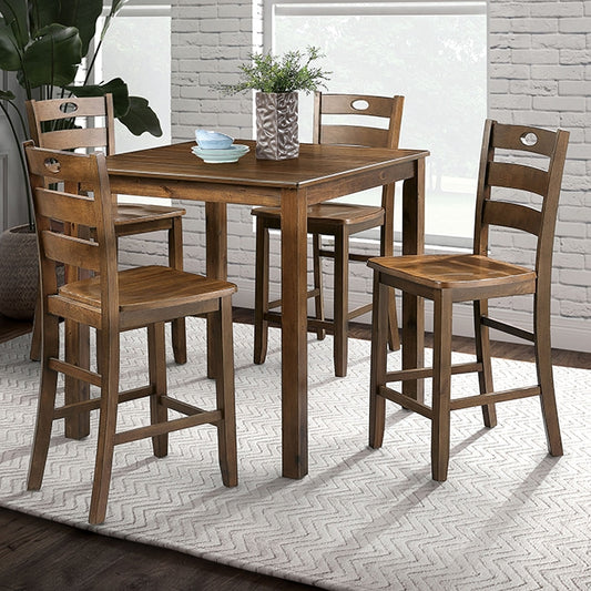 Lubbock - 5 Pc. Counter Ht. Table Set