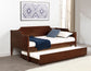 Redding Wood Twin Daybed With Trundle Cherry