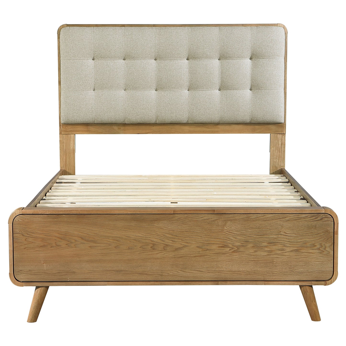 Robyn Wood Full Platform Bed Light Ash