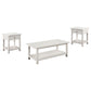 Payne 3-piece Coffee and 1-drawer End Table Set White