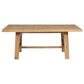 Middleton 6-piece Extension Leaf Dining Set Brown and Beige