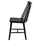 Middleton Solid Wood Dining Side Chair Black (Set of 2)