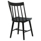 Middleton Solid Wood Dining Side Chair Black (Set of 2)