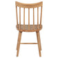 Middleton Solid Wood Dining Side Chair Brown (Set of 2)