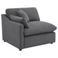 Hobson 5-piece Upholstered Modular Sectional Sofa Charcoal