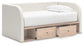Arloster Full Upholstered Day Bed with Storage