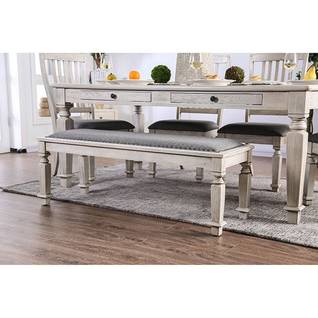 Georgia - 6 Pc Dining Table Set w/ Bench