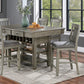 Anaya - 7 Pc Counter Ht Table Set