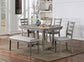 Laquila - 7 Pc Dining Table Set