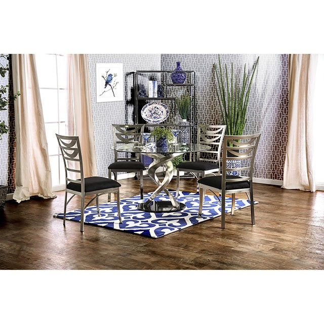 Roxo - 5 Pc Dining Table Set