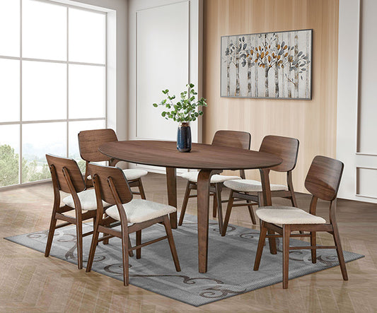 Narvik - 7 Pc Dining Table Set