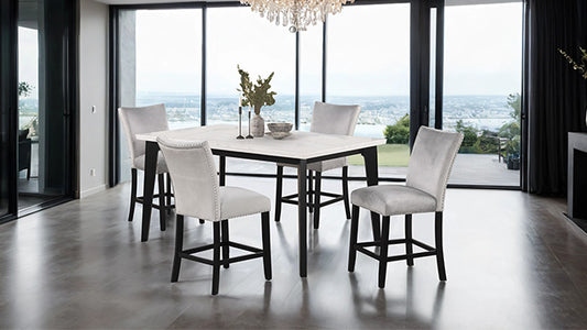 Sabro - 5 Pc Dining Table Set