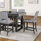 Potton - 7 Pc Counter Ht Table Set