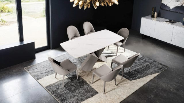 Lenvik - 7 Pc Dining Table Set