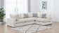 Serene 4-piece Upholstered Modular Sectional Sofa Beige