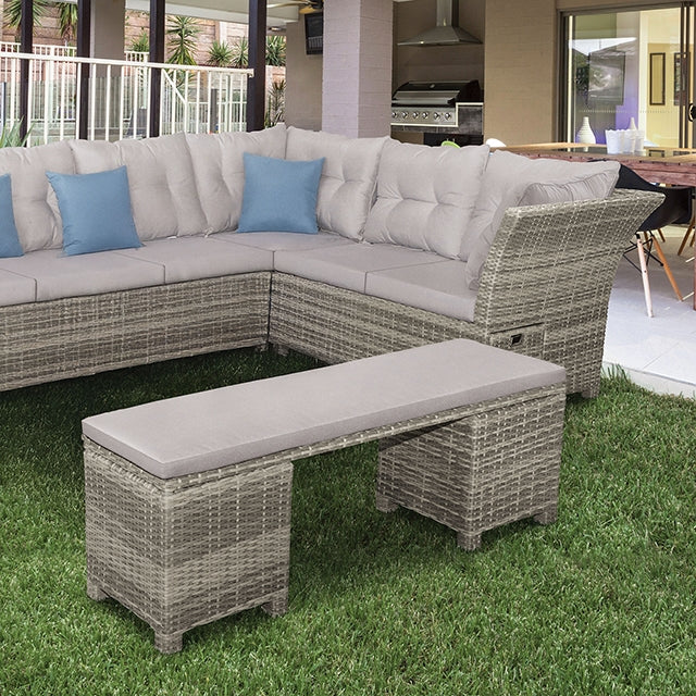 Malia - 5 Pc. Sectional Set w/ Bench