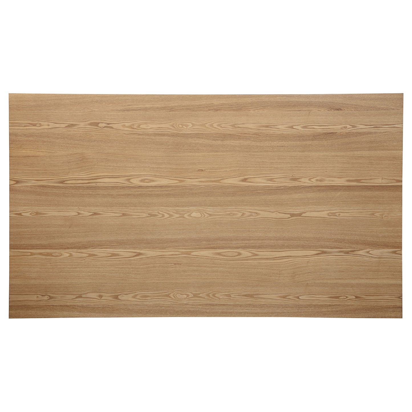 Andrews 66-inch Rectangular Dining Table Light Ash and White