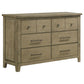 Hazlewood 4-piece Queen Bedroom Set Vineyard Oak