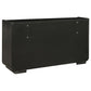 Leandro 8-drawer Bedroom Dresser Cabinet Burnished Black