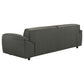 Buxton 2-piece Leather Upholstered Sofa Set Graphite