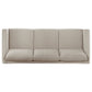 Islington 2-piece Upholstered Panel Arm Sofa Set Taupe